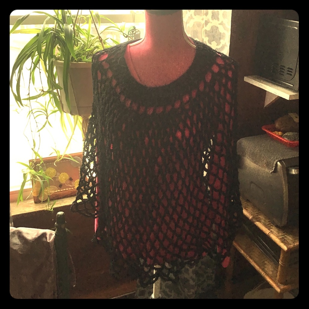 Ladies hand made poncho